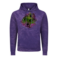 Cloud Purple halloween patch Vintage Hoodie - BundleAndBundleShop