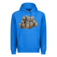 True Royal brown flowered cactus Premium Hoodie - LillyAllenDesigns