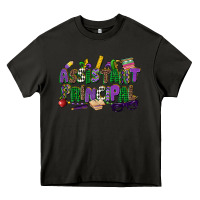 Asphalt assistant principal mardi gras Heavy Core Tee - CowGirlArtShop
