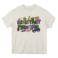 Cream assistant principal mardi gras Heavy Core Tee - CowGirlArtShop