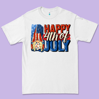 Happy 4th Of July Gnome Premium Tee Designed By Cowgirlartshop