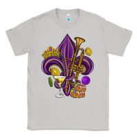 Moon Dust Fleur de lis Mardi Gras Classic Tee - HowdyJamesFarm