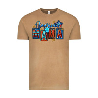 Vintage Camel American mama 4th of july Vintage Tee - FaDigitalArtStudio