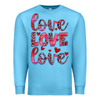 Ocean Blue love valentines day Premium Sweatshirt - JahusDesignShop