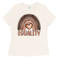 Bone equality melanin rainbow Ladies Tee - OliviaCreatesArt