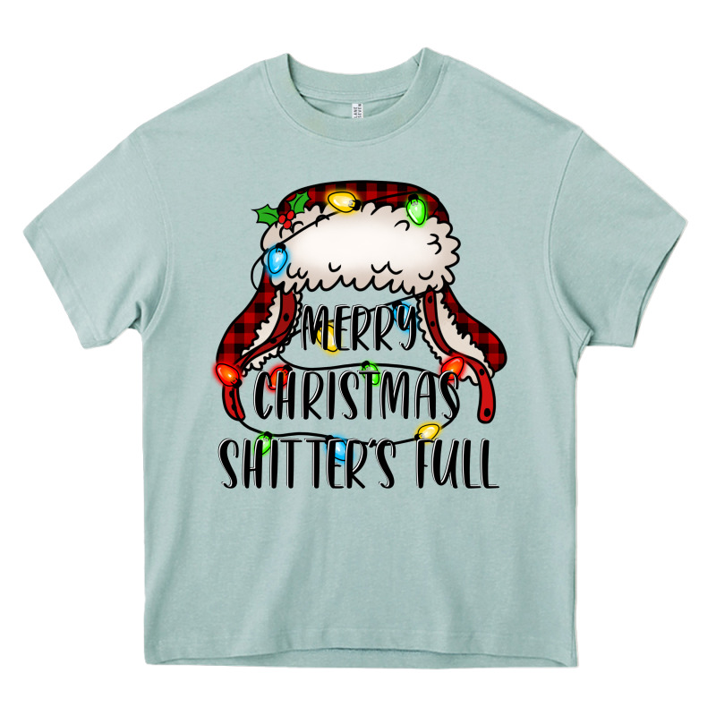 Merry Christmas Shitter's Full,  Christmas Vacation Heavy Core Tee by Jasminsmagicworld | Teevron