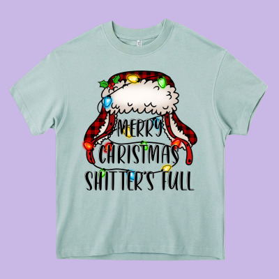 Merry Christmas Shitter's Full,  Christmas Vacation Heavy Core Tee Designed By Jasminsmagicworld