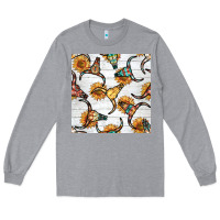 Heather Grey native american aztec seamless pattern 7 Long Sleeve Tee - BundleAndBundleShop