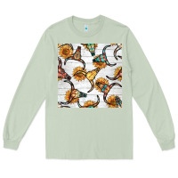 Matcha native american aztec seamless pattern 7 Long Sleeve Tee - BundleAndBundleShop