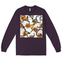 Plum native american aztec seamless pattern 7 Long Sleeve Tee - BundleAndBundleShop