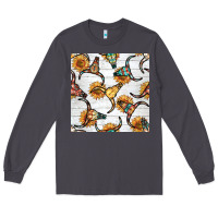 Smoke native american aztec seamless pattern 7 Long Sleeve Tee - BundleAndBundleShop