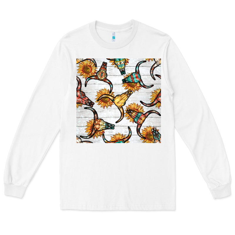 Native American Aztec Seamless Pattern 7 Long Sleeve Tee by BundleAndBundleShop | Teevron