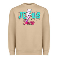 Mushroom jesus saves Heavyweight Sweatshirt - JahusDesignShop