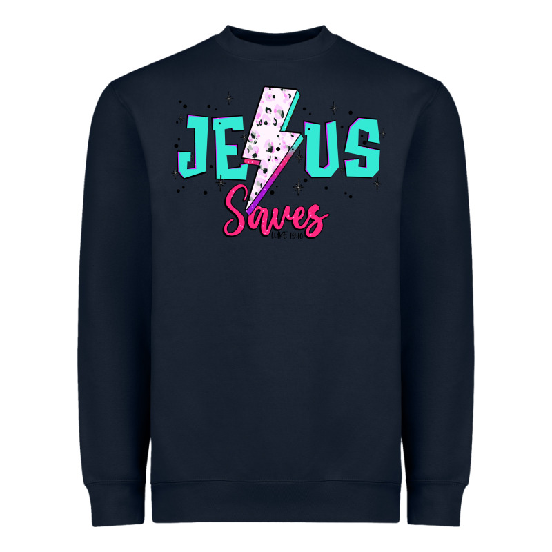 Jesus Saves Heavyweight Sweatshirt by JahusDesignShop | Teevron