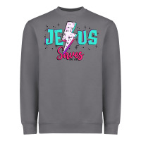 Storm jesus saves Heavyweight Sweatshirt - JahusDesignShop