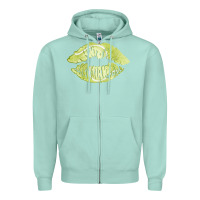 Seafoam tennis lips Zipper Hoodie - AdoDesignShop