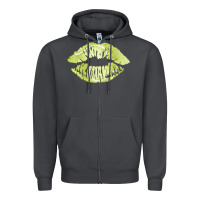 Smoke tennis lips Zipper Hoodie - AdoDesignShop
