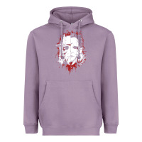 Lavender friends horror face mashup horror movies halloween Heavyweight Hoodie - artisFamous