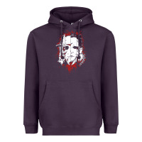 Friends Horror Face Mashup Horror Movies Halloween Heavyweight Hoodie | Teevron