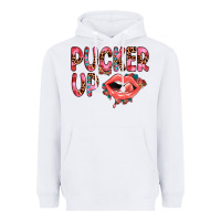 White pucker up Heavyweight Hoodie - JahusDesignShop