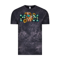 Cloud Black Western Mom Mother's Day Vintage Tee - FaDigitalArtStudio