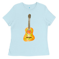 Baby Blue mexican vihuela fa element 1 Ladies Tee - FaDigitalArtStudio