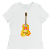 White mexican vihuela fa element 1 Ladies Tee - FaDigitalArtStudio