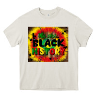Cream we are black history Heavy Core Tee - CowGirlArtShop
