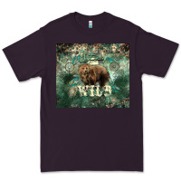 Plum Stay wild Bear tumbler Premium Tee - HowdyJamesFarm