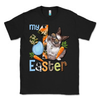 Black My first Easter Boy Easter Day Classic Tee - HowdyJamesFarm