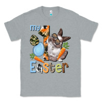Heather Grey My first Easter Boy Easter Day Classic Tee - HowdyJamesFarm