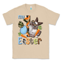 Mushroom My first Easter Boy Easter Day Classic Tee - HowdyJamesFarm