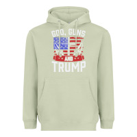 Matcha god guns and trump Heavyweight Hoodie - artisFamous