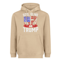 Mushroom god guns and trump Heavyweight Hoodie - artisFamous