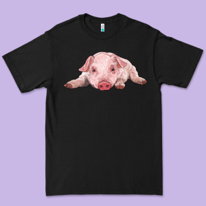 Baby Pig Premium Tee Designed By Ranaportraitstore
