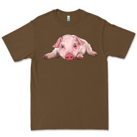 Cacao baby pig Premium Tee - RanaPortraitStore