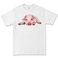 White baby pig Premium Tee - RanaPortraitStore