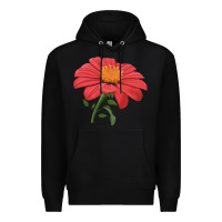 Black del sol sunflower Premium Hoodie - LillyAllenDesigns