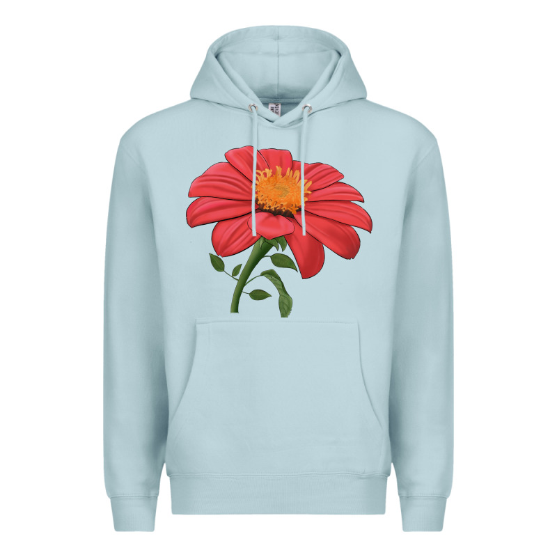 Del Sol Sunflower Premium Hoodie by LillyAllenDesigns | Teevron