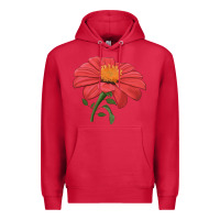 Cardinal del sol sunflower Premium Hoodie - LillyAllenDesigns