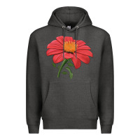 Charcoal Heather del sol sunflower Premium Hoodie - LillyAllenDesigns