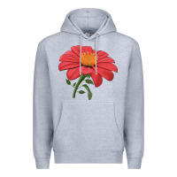 Heather Grey del sol sunflower Premium Hoodie - LillyAllenDesigns