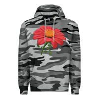 Slate Camo del sol sunflower Premium Hoodie - LillyAllenDesigns
