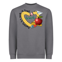 Storm teaching is a work of heart Heavyweight Sweatshirt - JahusDesignShop