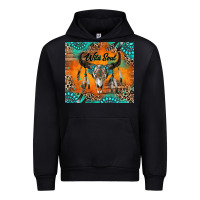 Black wild soul boho bull skull Urban Hoodie - RanaPortraitStore