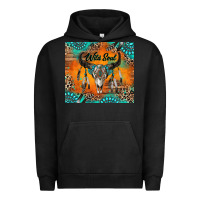 Pigment Black wild soul boho bull skull Urban Hoodie - RanaPortraitStore