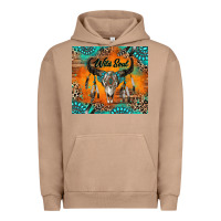 Pigment Burro wild soul boho bull skull Urban Hoodie - RanaPortraitStore