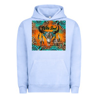 Pigment Grape Ice wild soul boho bull skull Urban Hoodie - RanaPortraitStore