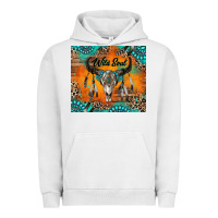 Pigment Lunar Rock wild soul boho bull skull Urban Hoodie - RanaPortraitStore