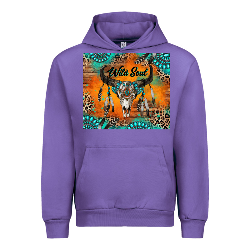 Wild Soul Boho Bull Skull Urban Hoodie by RanaPortraitStore | Teevron